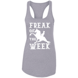 FREAK OF THE WEEK (WHITE) NL1533 Ladies Ideal Racerback Tank
