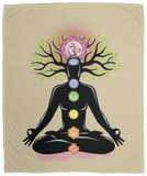 CHAKRAS PLUSH BLANKET (12 STYLES AND SIZES)