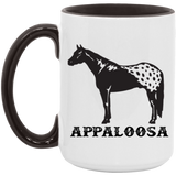 APPALOOSA ART TUMBLER 4HORSE AM15OZ 15oz. Accent Mug