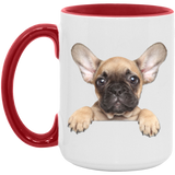 FRENCHIE PUPPY 21 AM15OZ 15oz. Accent Mug