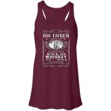 BIG LICKER SMOOTH B8800 Flowy Racerback Tank
