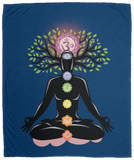 CHAKRAS PLUSH BLANKET (12 STYLES AND SIZES)