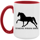 Tennessee Walker (black) 4HORSE AM15OZ 15oz. Accent Mug