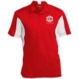 SUGAR CREEK FARM LOGO ST655 Men's Colorblock Performance Polo