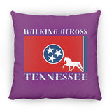 Walking Across Tennessee (Pleasure) ZP14 Small Square Pillow