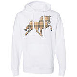 TENNESSEE WALKING HORSE DESIGN 3 JMD (BURBURY) SS4500 Midweight Hooded Sweatshirt