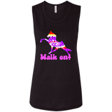 TIE DYE WALK ON B8803 Ladies' Flowy Muscle Tank