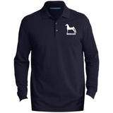 Morgan K8000LS Men's EZCotton™ Long Sleeve Polo