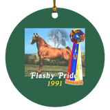 WGC FLASHY PRIDE SUBORNC Circle Ornament
