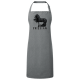 FRIESIAN STYLE 1 4HORSE RP150 Sustainable Unisex Bib Apron