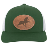 TENNESSEE WALKING HORSE PERFORMANCE LEATHER 104C Trucker Snap Back - Patch