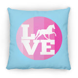 LOVE TWH PLEASURE SHADES OF PINK ZP16 Medium Square Pillow
