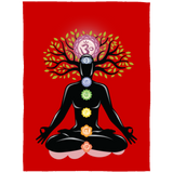 CHAKRAS PLUSH BLANKET (12 STYLES AND SIZES)