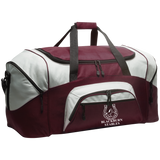 BLACKBURN STABLES (WHITE) BG99 Colorblock Sport Duffel