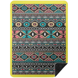 AZTEC 1 BSHL Premium Black Sherpa Blanket 60x80