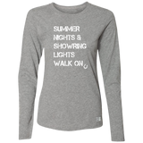 Summer Nights Showring Lights Walk On 64LTTX Ladies’ Essential Dri-Power Long Sleeve Tee