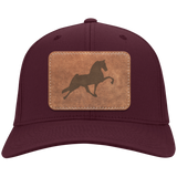 TENNESSEE WALKING HORSE PERFORMANCE LEATHER CP80 Twill Cap - Patch