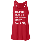 Summer Nights Showring Lights Walk On B8800 Flowy Racerback Tank