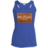 MY PONY NASHVILLE BRAND LST356 Ladies' Performance Racerback Tank