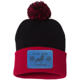 WALKIN ACROSS TENNESSEE TWH SP15 Pom Pom Knit Cap - Patch