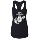 USMC EGA Symbol NL1533 Ladies Ideal Racerback Tank