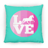 LOVE TWH PLEASURE SHADES OF PINK ZP16 Medium Square Pillow