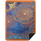 AZTEC 4 BSHL Premium Black Sherpa Blanket 60x80