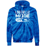 LOUISVILLE MODE final 782017 CD877 Unisex Tie-Dyed Pullover Hoodie