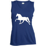 Tennessee Walking Horse (Pleasure) - Copy LST352 Ladies' Sleeveless V-Neck Performance Tee
