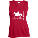 MISSOURI FOX TROTTER (white) 4HORSE LST352 Ladies' Sleeveless V-Neck Performance Tee