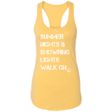 Summer Nights Showring Lights Walk On NL1533 Ladies Ideal Racerback Tank
