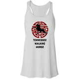 TENNESSEE WALKING HORSE PERFORMANCE JAPANESE ART DRINK WEAR B8800 Flowy Racerback Tank