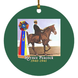 WGC HAYNES PECOCK SUBORNC Circle Ornament