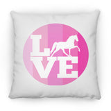 LOVE TWH PLEASURE SHADES OF PINK ZP16 Medium Square Pillow