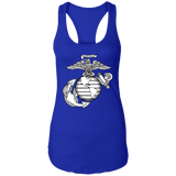 USMC EGA Symbol NL1533 Ladies Ideal Racerback Tank