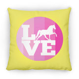LOVE TWH PLEASURE SHADES OF PINK ZP16 Medium Square Pillow