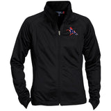 Rebel on the Rail Tennessee Walking Horse Performance LST90 Ladies' Raglan Sleeve Warmup Jacket