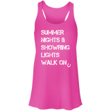 Summer Nights Showring Lights Walk On B8800 Flowy Racerback Tank