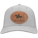 MISSOURI FOX TROTTER ON LEATHER CP80 Twill Cap - Patch