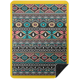 AZTEC 1 BSHL Premium Black Sherpa Blanket 60x80