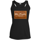 MY PONY NASHVILLE BRAND LST356 Ladies' Performance Racerback Tank