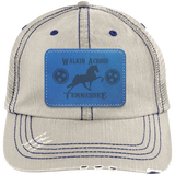 WALKIN ACROSS TENNESSEE TWH 6990 Distressed Unstructured Trucker Cap - Patch