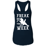 FREAK OF THE WEEK (WHITE) NL1533 Ladies Ideal Racerback Tank