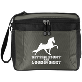 SITTIN TIGHT LOOKIN RIGHT TWH PERFORMANCE(WHITE) BG513 12-Pack Cooler