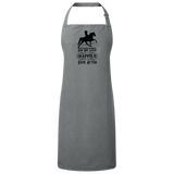 HAPPILY EVER AFTER (TWH Pleasure) Blk RP150 Sustainable Unisex Bib Apron
