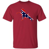 Rebel on the Rail Tennessee Walking Horse Performance G500 5.3 oz. T-Shirt