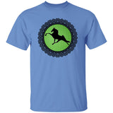 TWH PERFORMANCE LIME GREEN BLACK LACE G500 5.3 oz. T-Shirt