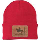 MISSOURI FOX TROTTER ON LEATHER CP90 Knit Cap - Patch