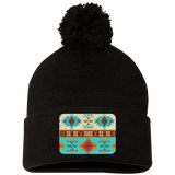 DUTTON RANCH 1 SP15 Pom Pom Knit Cap - Patch