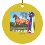 WGC FLASHY PRIDE SUBORNC Circle Ornament